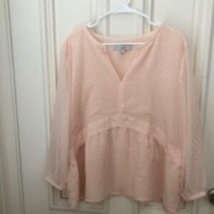 Women's Peach Blouse